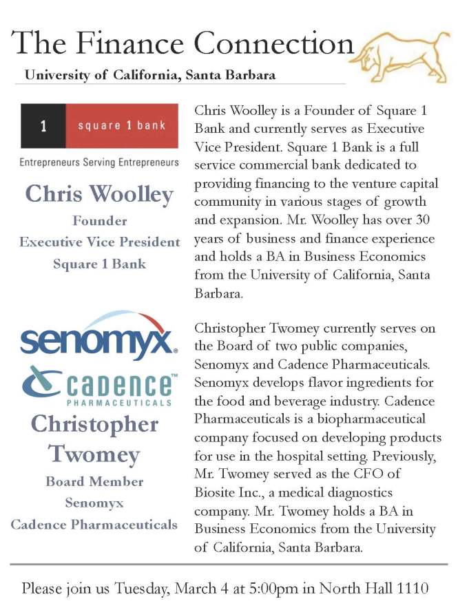 Chris Woolley and Chris Twomey Flyer